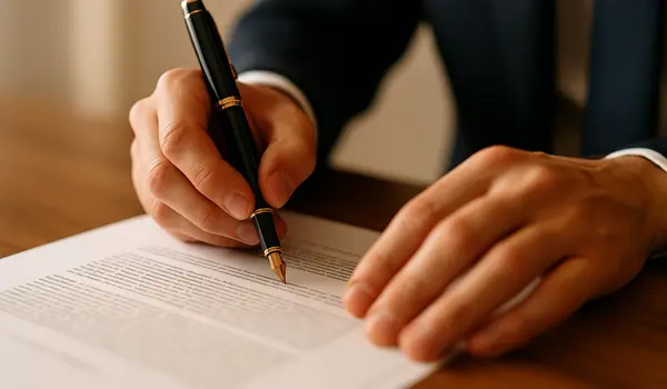 a lawyer using a pen to highlight a document from San Jose Lemon Law Attorney in San Jose, CA - Lemon Law for used cars a lawyer using a pen to highlight a document from San Jose Lemon Law Attorney in San Jose, CA - Lemon Law for used cars